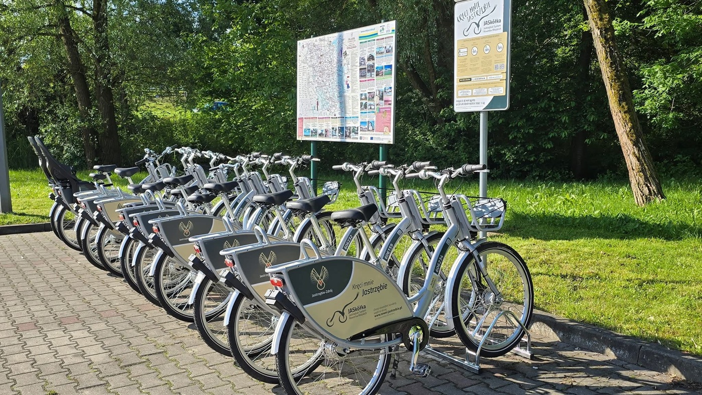 Rozpoczęcie sezonu rowerów miejskich JASkółka!